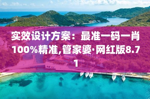 實(shí)效設(shè)計方案：最準(zhǔn)一碼一肖100%精準(zhǔn),管家婆·網(wǎng)紅版8.71