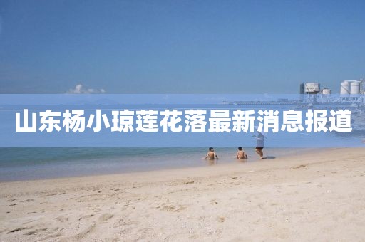 山東楊小瓊蓮花落最新消息報道