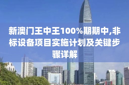 新澳門王中王100%期期中,非標(biāo)設(shè)備項目實施計劃及關(guān)鍵步驟詳解