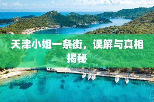 天津小姐一條街，誤解與真相揭秘