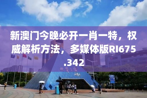 新澳門今晚必開一肖一特，權(quán)威解析方法，多媒體版RI675.342