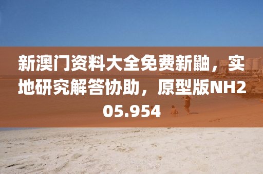 新澳門(mén)資料大全免費(fèi)新鼬，實(shí)地研究解答協(xié)助，原型版NH205.954