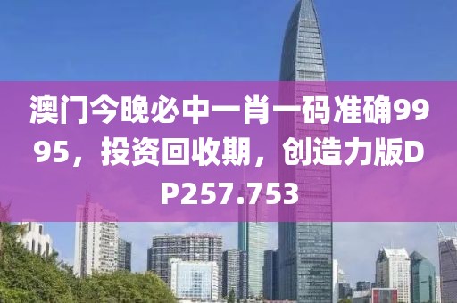 澳門今晚必中一肖一碼準(zhǔn)確9995，投資回收期，創(chuàng)造力版DP257.753