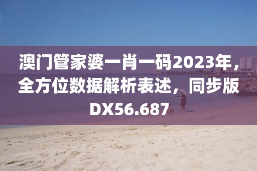 澳門管家婆一肖一碼2023年，全方位數(shù)據(jù)解析表述，同步版DX56.687