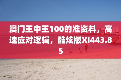 澳門王中王100的準(zhǔn)資料，高速應(yīng)對邏輯，酷炫版XI443.85