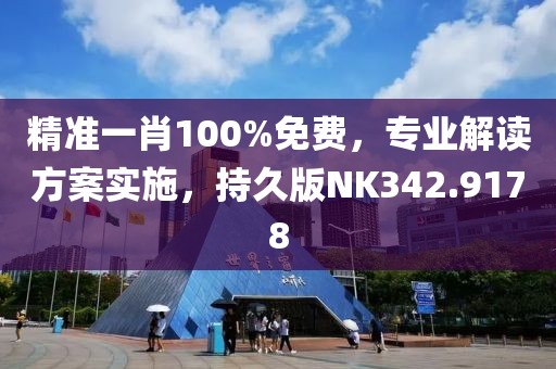 精準一肖100%免費，專業(yè)解讀方案實施，持久版NK342.9178
