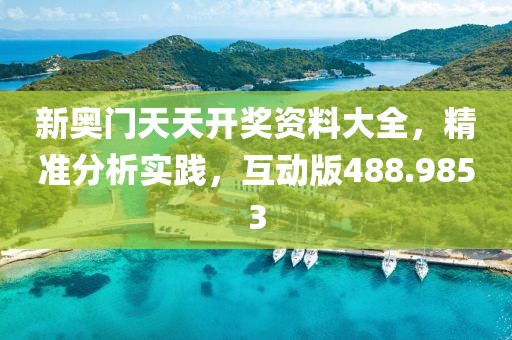新奧門天天開獎資料大全，精準(zhǔn)分析實踐，互動版488.9853