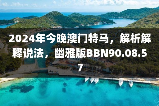 2024年今晚澳門特馬，解析解釋說法，幽雅版BBN90.08.57