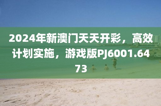 2024年新澳門天天開彩，高效計劃實施，游戲版PJ6001.6473
