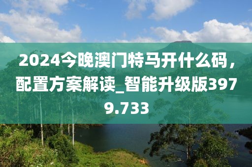 2024今晚澳門特馬開什么碼，配置方案解讀_智能升級版3979.733