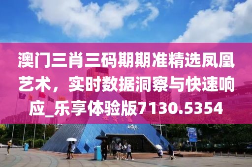 澳門三肖三碼期期準(zhǔn)精選鳳凰藝術(shù)，實(shí)時(shí)數(shù)據(jù)洞察與快速響應(yīng)_樂享體驗(yàn)版7130.5354