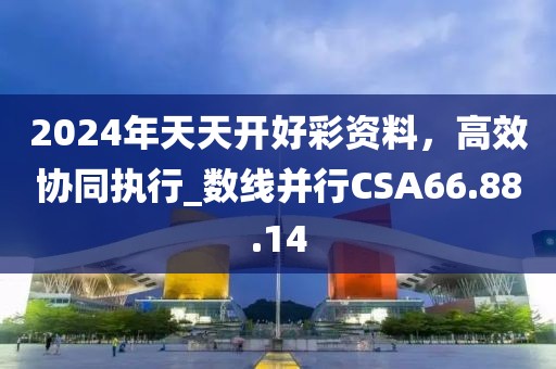 2024年天天開好彩資料，高效協(xié)同執(zhí)行_數(shù)線并行CSA66.88.14