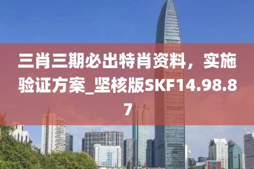 三肖三期必出特肖資料，實施驗證方案_堅核版SKF14.98.87