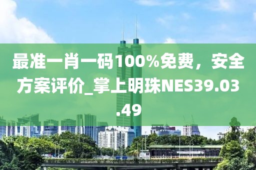 最準(zhǔn)一肖一碼100%免費(fèi)，安全方案評(píng)價(jià)_掌上明珠NES39.03.49