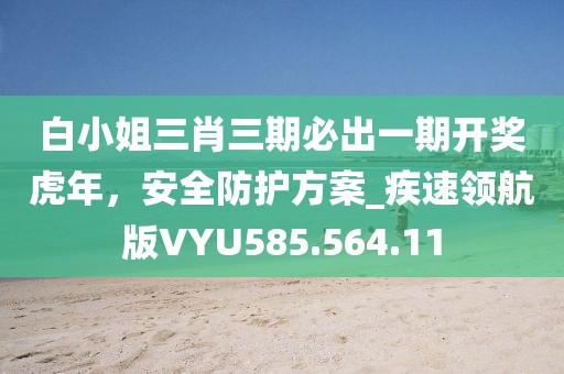 白小姐三肖三期必出一期開獎虎年，安全防護方案_疾速領(lǐng)航版VYU585.564.11