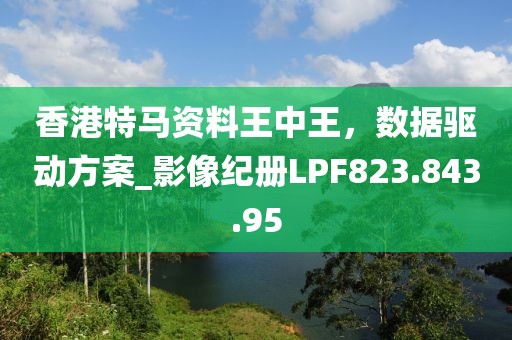 香港特馬資料王中王，數(shù)據(jù)驅動方案_影像紀冊LPF823.843.95