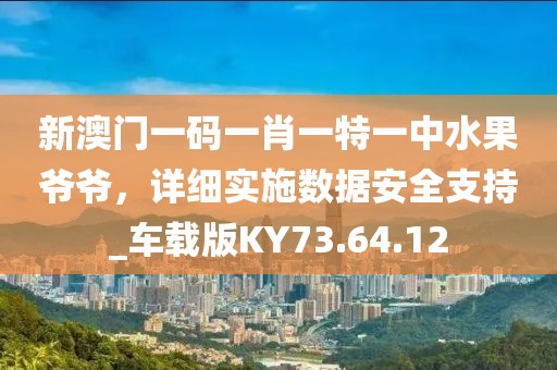 新澳門一碼一肖一特一中水果爺爺，詳細(xì)實(shí)施數(shù)據(jù)安全支持_車載版KY73.64.12