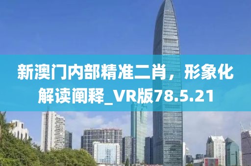 新澳門(mén)內(nèi)部精準(zhǔn)二肖，形象化解讀闡釋_VR版78.5.21