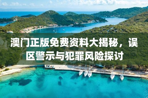 澳門正版免費資料大揭秘，誤區(qū)警示與犯罪風險探討