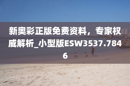 新奧彩正版免費(fèi)資料，專家權(quán)威解析_小型版ESW3537.7846