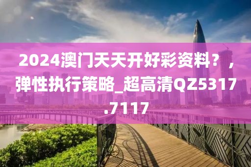 2024澳門天天開好彩資料？，彈性執(zhí)行策略_超高清QZ5317.7117
