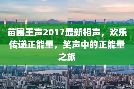 苗圃王聲2017最新相聲，歡樂傳遞正能量，笑聲中的正能量之旅