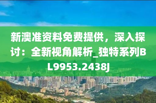 新澳準資料免費提供，深入探討：全新視角解析_獨特系列BL9953.2438J