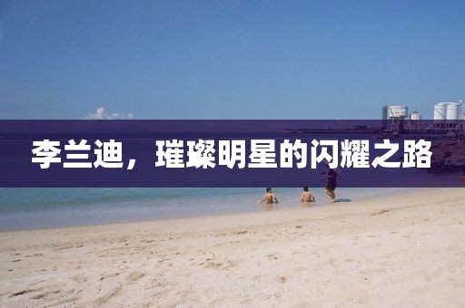 李蘭迪，璀璨明星的閃耀之路