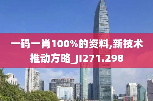 一碼一肖100%的資料,新技術(shù)推動(dòng)方略_JI271.298