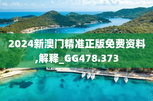 2024新澳門精準(zhǔn)正版免費(fèi)資料,解釋_GG478.373