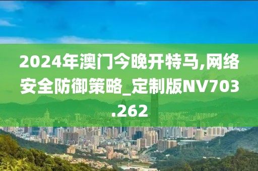 2024年澳門今晚開特馬,網(wǎng)絡(luò)安全防御策略_定制版NV703.262