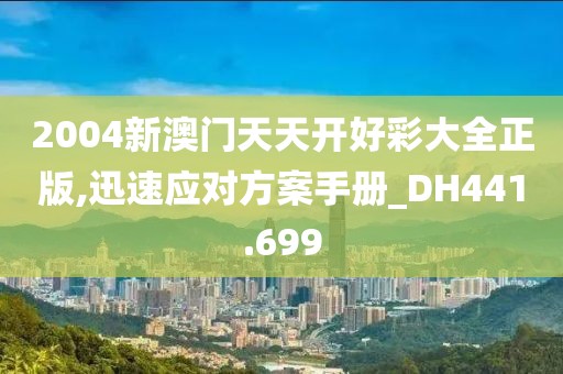 2004新澳門天天開好彩大全正版,迅速應(yīng)對方案手冊_DH441.699