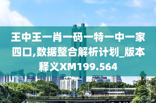 王中王一肖一碼一特一中一家四口,數(shù)據(jù)整合解析計劃_版本釋義XM199.564