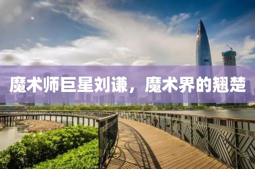 魔術師巨星劉謙，魔術界的翹楚