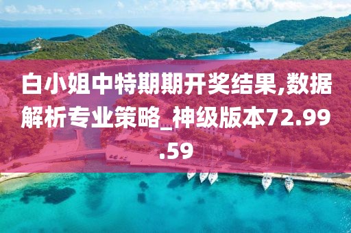 白小姐中特期期開獎(jiǎng)結(jié)果,數(shù)據(jù)解析專業(yè)策略_神級(jí)版本72.99.59