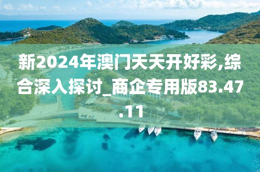 新2024年澳門天天開好彩,綜合深入探討_商企專用版83.47.11