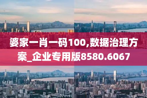 婆家一肖一碼100,數(shù)據(jù)治理方案_企業(yè)專用版8580.6067