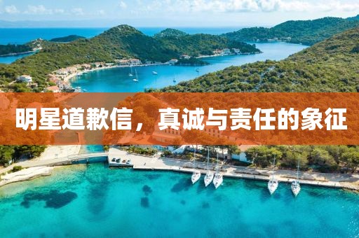 明星道歉信，真誠與責(zé)任的象征