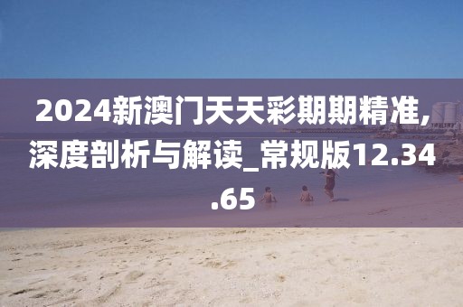 2024新澳門天天彩期期精準(zhǔn),深度剖析與解讀_常規(guī)版12.34.65