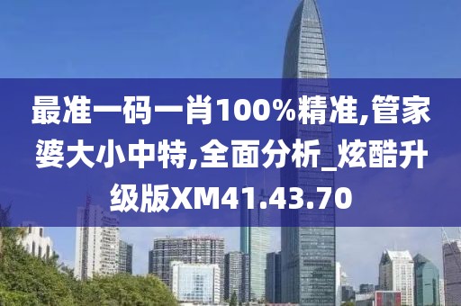 最準(zhǔn)一碼一肖100%精準(zhǔn),管家婆大小中特,全面分析_炫酷升級(jí)版XM41.43.70