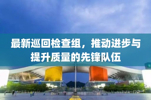 最新巡回檢查組，推動進(jìn)步與提升質(zhì)量的先鋒隊(duì)伍