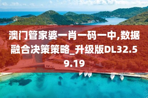 澳門(mén)管家婆一肖一碼一中,數(shù)據(jù)融合決策策略_升級(jí)版DL32.59.19