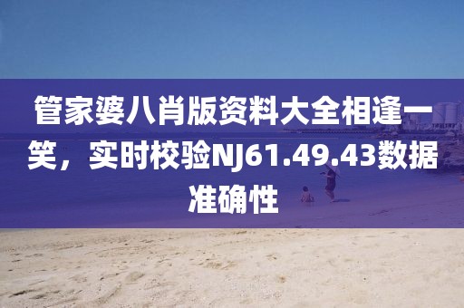 管家婆八肖版資料大全相逢一笑，實時校驗NJ61.49.43數(shù)據(jù)準確性