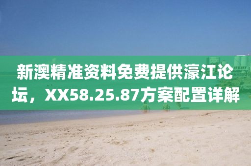 新澳精準資料免費提供濠江論壇，XX58.25.87方案配置詳解