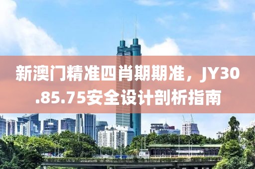 新澳門精準四肖期期準，JY30.85.75安全設計剖析指南