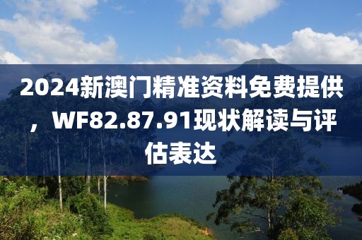 2024新澳門精準資料免費提供，WF82.87.91現(xiàn)狀解讀與評估表達
