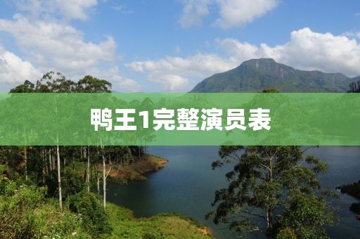 鴨王1完整演員表