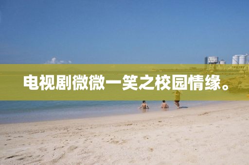 電視劇微微一笑之校園情緣。