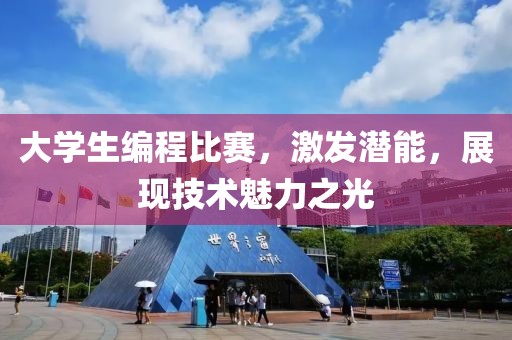 大學(xué)生編程比賽，激發(fā)潛能，展現(xiàn)技術(shù)魅力之光