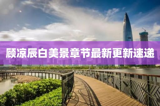 顧涼辰白美景章節(jié)最新更新速遞